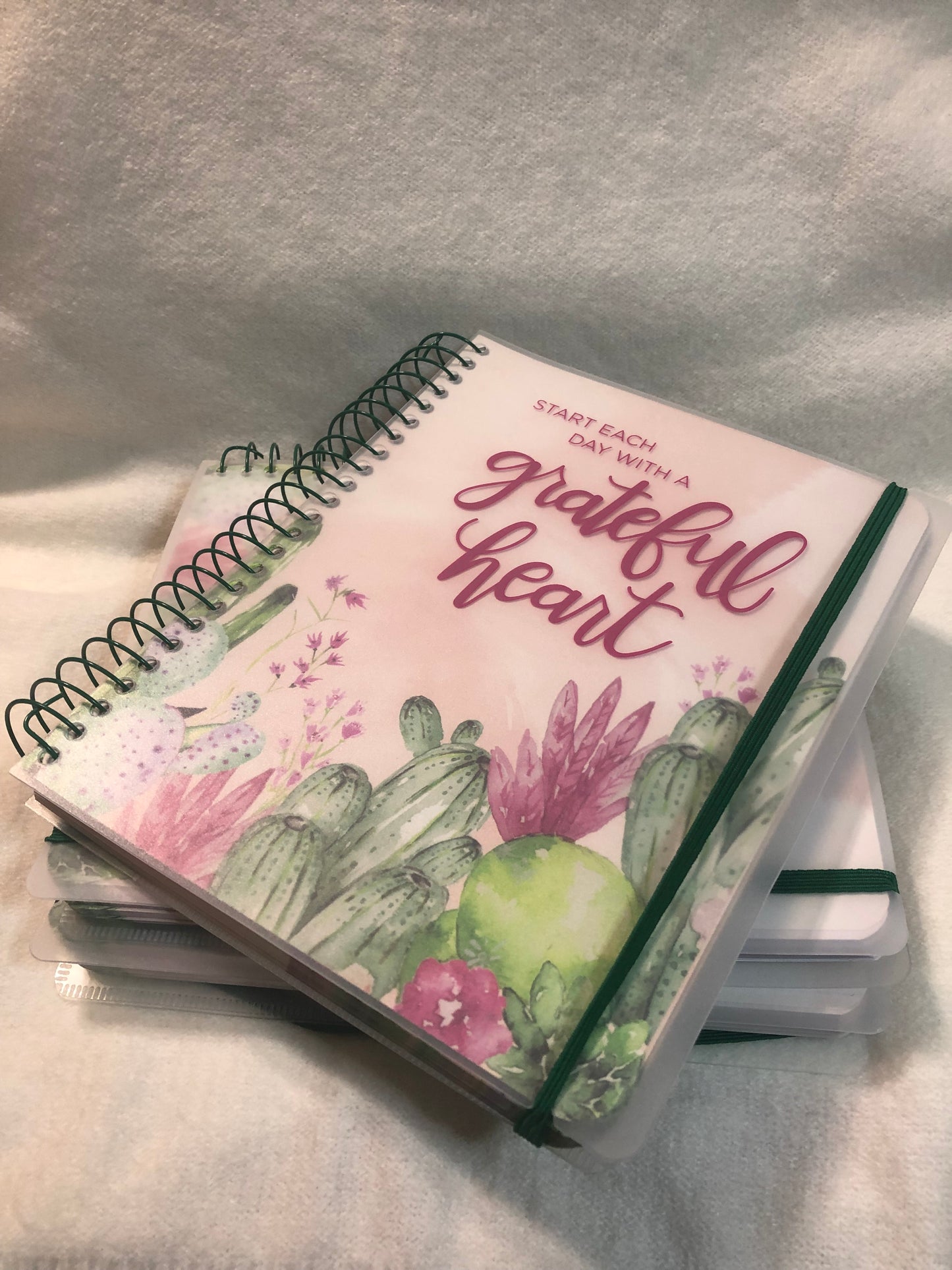 Grateful Heart Spiral Journals (3pk)