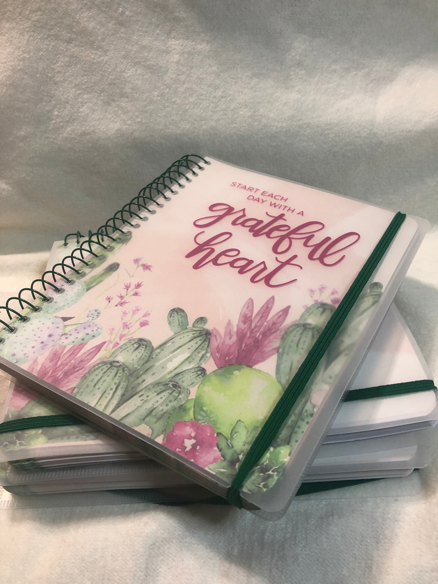 Grateful Heart Spiral Journals (3pk)