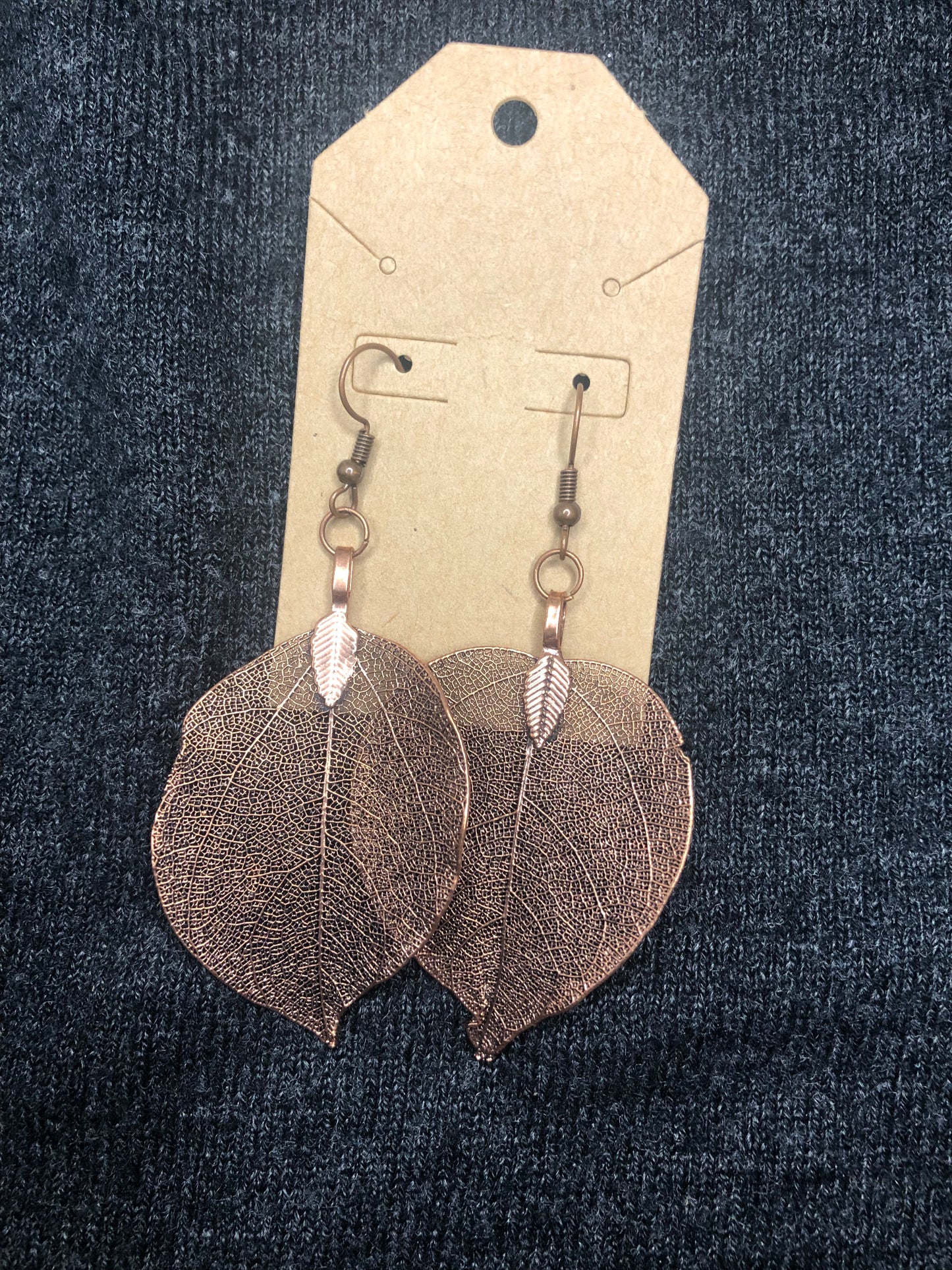 Bronzi Leaf Fashion Earring